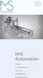 Mobile Screenshot of imsautomation.com